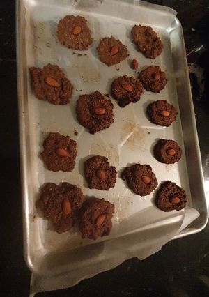 Una foto de Galletas de chocolate keto