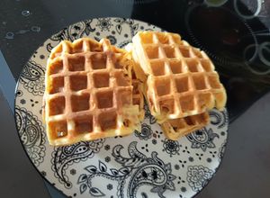 Une photo de Recette de gaufres rapide et saine