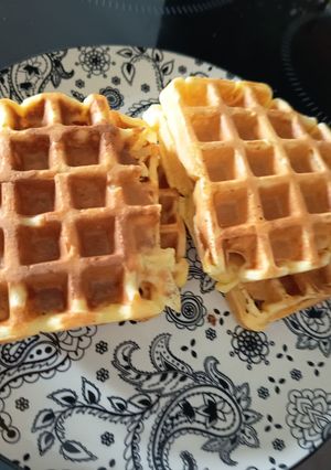 Une photo de Recette de gaufres rapide et saine