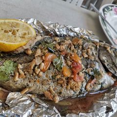 A picture of Steamed lemon fish talakitok.