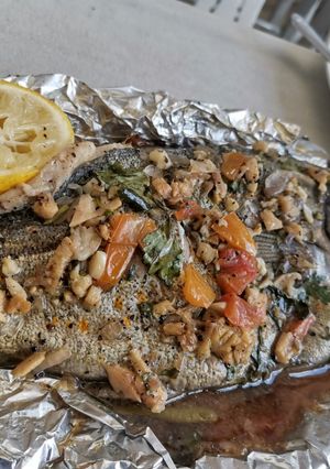 A picture of Steamed lemon fish talakitok.
