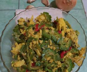 Praktis Memasak Orak Arik Telur Pare Enak Sempurna Praktis Memasak Orak Arik Telur Pare Enak Sempurna