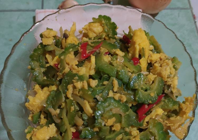 Orak- Arik Telur Pare Orak- Arik Telur Pare