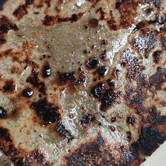 A picture of Bajra ki roti.