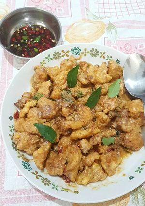 Foto resep Ayam Telur Asin / Chicken Salted Egg