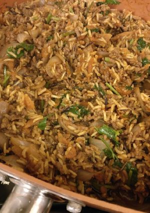 A picture of SW Keema Biryani.