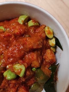 Foto resep Balado Terong Tempe Pete