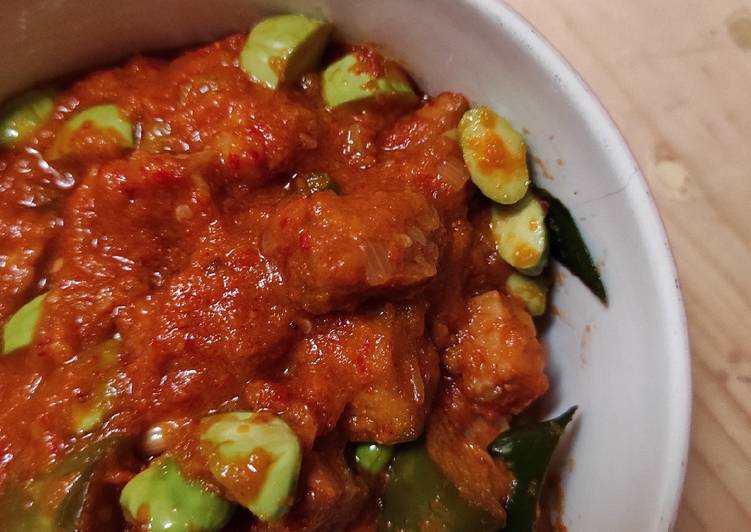 Balado Terong Tempe Pete