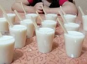 Una foto de helado de leche en polvo