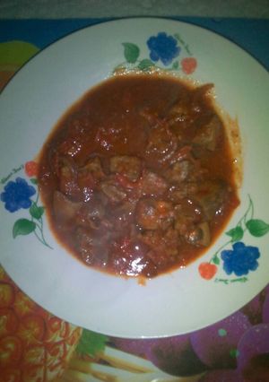 A picture of Stewed maini.