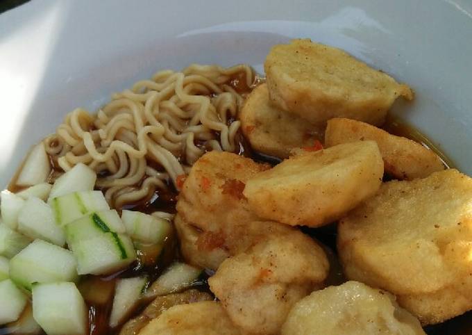 Cara Gampang Membuat Pempek tanpa Ikan (dos), Lezat Sekali