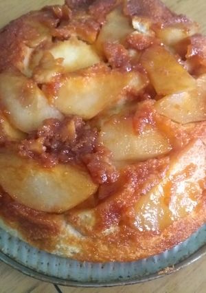 Una foto de Torta de pera