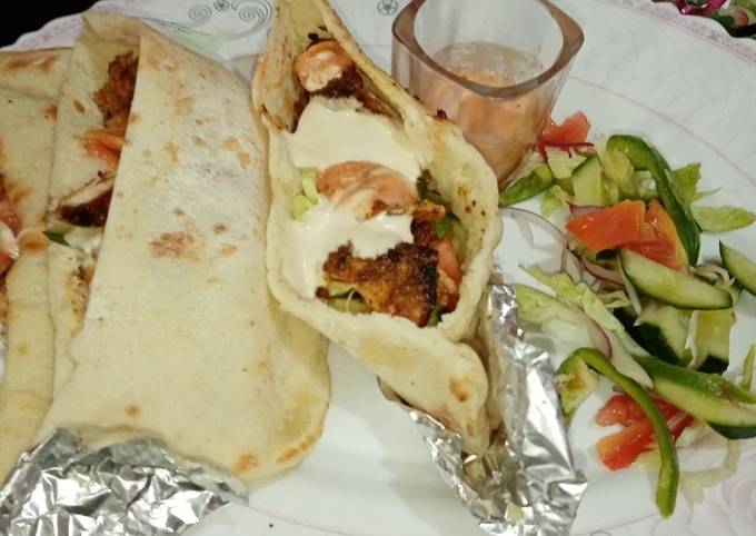 Turkish Doner kabab pockets