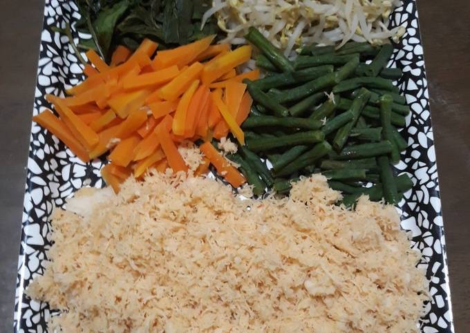 Resep termudah bikin Urap Sayur dijamin istimewa