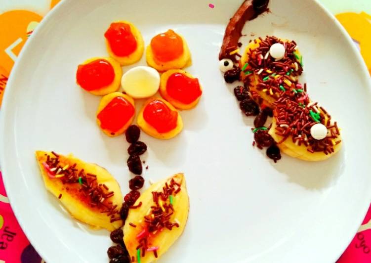 Creatif banana grilled (Pisang bakar kreatif)