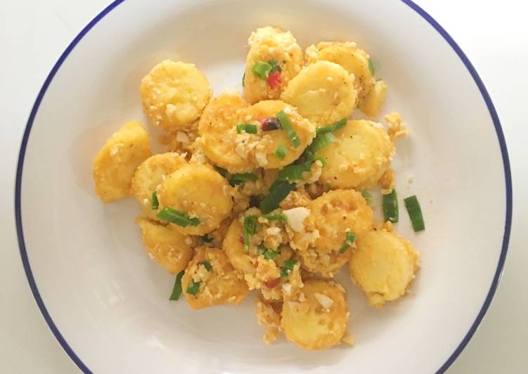 Photo Pecel Seasoned Egg Tofu Recipe Tual