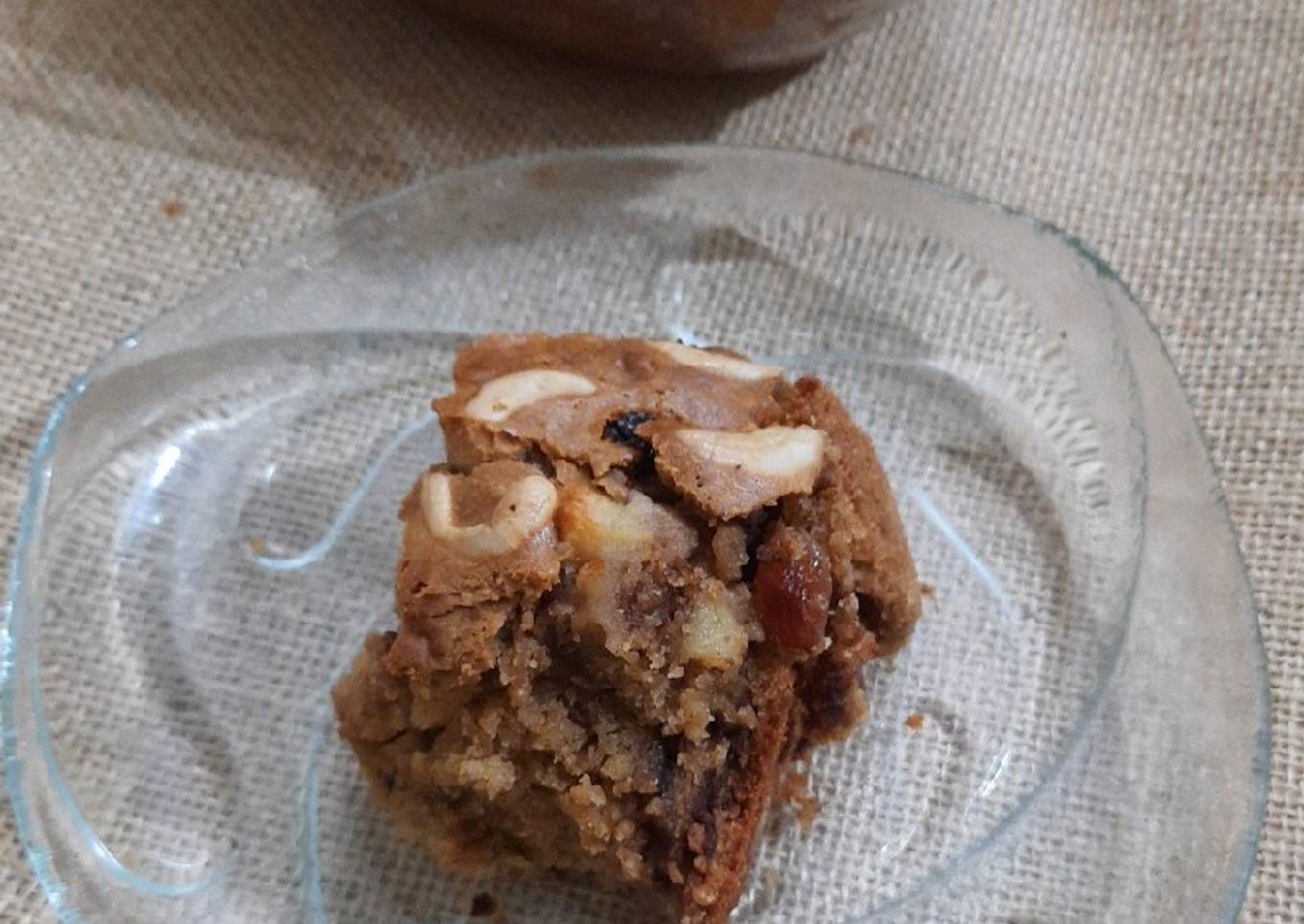 Wheat Apple Choco Cake