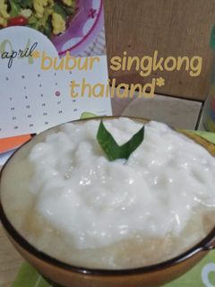 Foto resep *bubur singkong thailand*