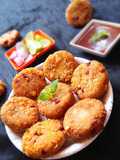Walnut Poha Cutlet