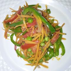 A picture of Stirfried vegetables #vegancontest.