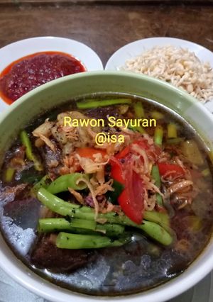 Foto resep #101 Rawon Sayuran