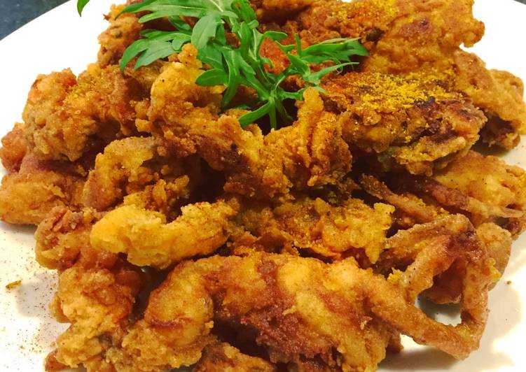 Recipe of Award-winning Soft shell crab tempura
