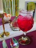 Strawberry Lime Squash