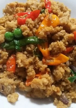 Foto resep Tumis oncom,lenca,kemangi