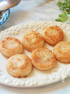 麻油煎湯圓 的食譜成品照片