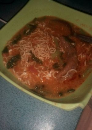 Foto resep Seblak mie instan enyak