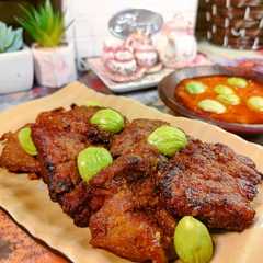 A picture of Empal Gepuk.