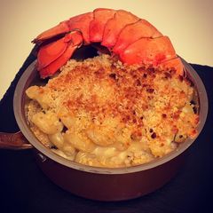 A picture of Lobster Mac and Cheese.