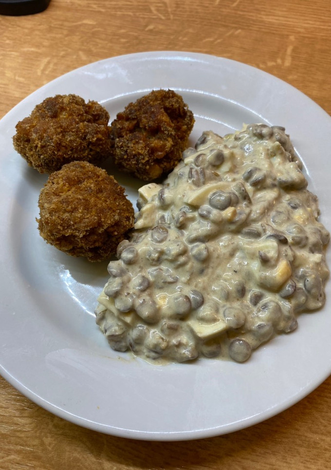 Lencsesaláta recept fotója