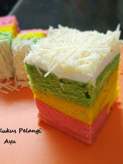 Foto resep Bolu kukus pelangi