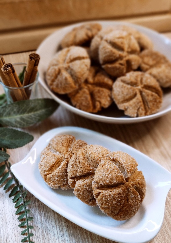 Una foto de Galletas de canela (sin mantequilla)