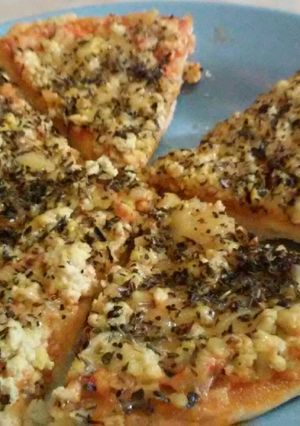 Foto resep Tofu Mozzarella Pizza