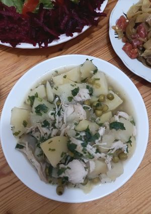 صورة لوصفة بطاطا بالجلبانة (بالبازيلا) 😍🤩