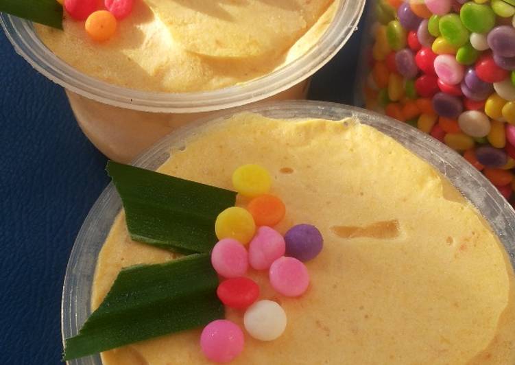 Bagaimana Menyiapkan Es Cream Labu Kuning Anti Gagal