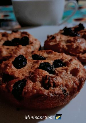 Una foto de Mini panettone
