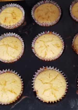 Citromos joghurtos muffin recept fotója