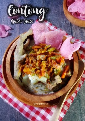 Foto resep Lontong Gulai Tauco, Padang