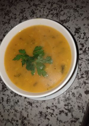 صورة لوصفة شوربة بالرز والدجاج