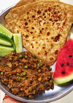 A picture of Baingan Ka Bharta.