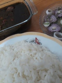 عکسی از دستور قرمه سبزی