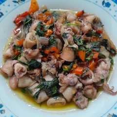 รูปของ Cumi Asin Kemangi Pedas Gurih Nyemek