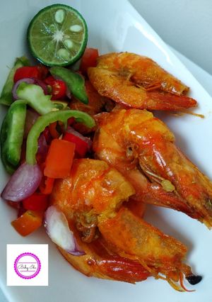 Foto resep Udang Goreng Simple Sambel Dabu2
