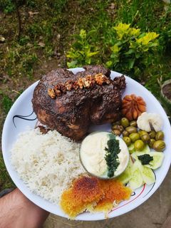 عکسی از دستور فسنجون با گوشت اردک