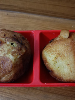 A picture of Leftover Potato veggies bread roll.