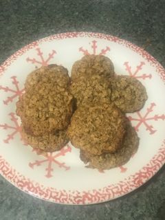 Una foto de Galletas de Avena sin harina y nueces
