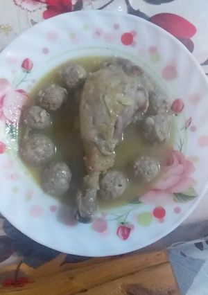 صورة لوصفة مثوم بالدجاج